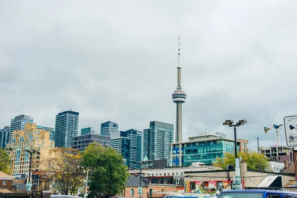 Utsikt Över Byggnader Centrala Toronto Kanada November 2019 — Stockfoto