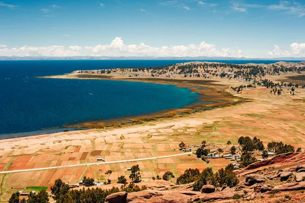 Paysages Lac Titicaca Bolivie — Photo