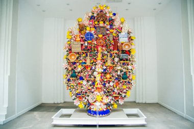 Mexico City - Popüler Sanat Müzesinde Aralık 2019 Dünya Ağacı