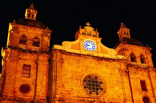 Cartagena Indias Colombia January 2019 Impressive San Pedro Claver Church — Zdjęcie stockowe