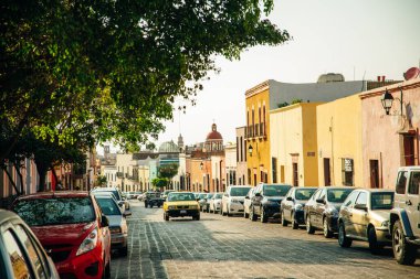 San Francisco Kilisesi, Templo de San Francisco - Queretaro, Meksika - Eylül, 2019.