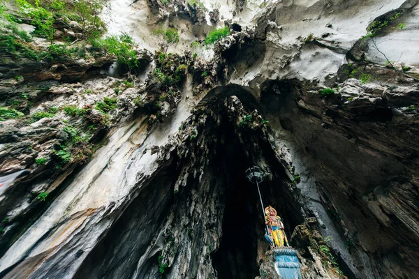 Batu Caves Statue Entrance Kuala Lumpur Malaysia — Stock Photo, Image