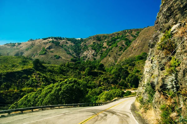 Autostrada Sulla Costa Pacifica California Usa — Foto Stock
