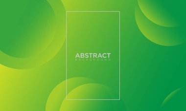 Tasarım şablonu, geometrik tasarım sarı ve yeşil renkli