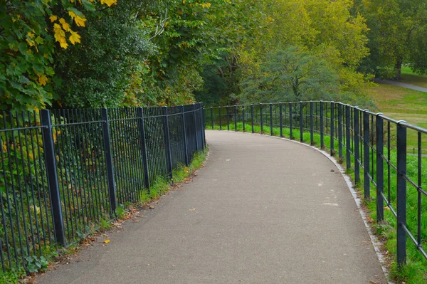 Walkway Park Beautiful Scenic Surrounding — Stock Photo, Image