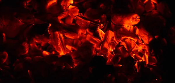 Изображение Показывает Уголь Образовавшийся После Сжигания Древесины Темноте Древесина Является — стоковое фото