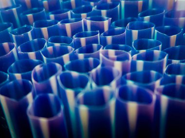 Bir sürü mavi saman arkaplanı