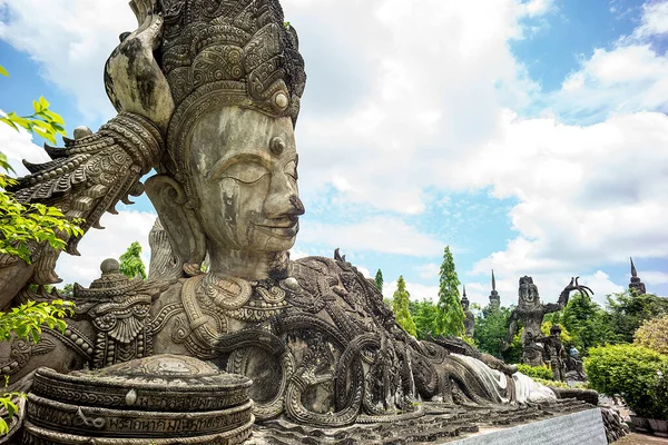 Buddha Park Vientiane Laos Viajes Esculturas — Foto de Stock