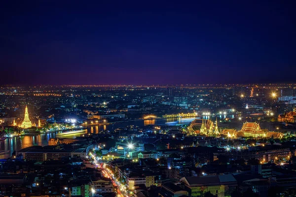 Fotografía Larga Exposición Con Grano Wat Phra Kaew Wat Phra —  Fotos de Stock