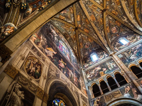 Parma Aprile 2018 Cattedrale Santa Maria Assunta Famosa Bellezza Dei — Foto Stock