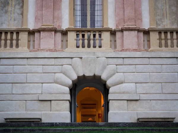 Torreglia Italy May 2018 Majestic Stone Entrance Villa Dei Vescovi — Stock Photo, Image