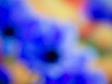 Çiçekli bir çayır temsil eden renkli arka plan.