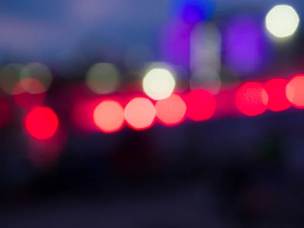 Background Formed Blurred Reflections Colored Lights — Stock Photo, Image