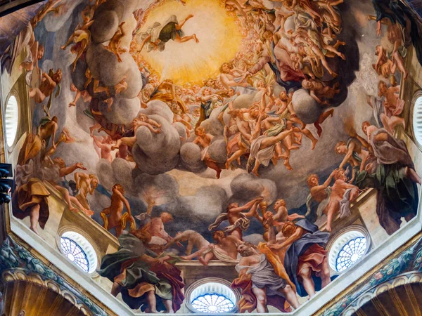 Parma Italia Abril 2018 Catedral Santa Maria Assunta Famosa Por — Foto de Stock