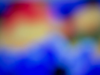 Renkli soyut arka plan çiçekli bir çayır anımsatan.