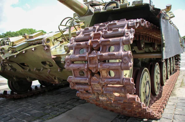 Velká Vojenská Výzbroj Velké Panzery — Stock fotografie