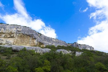 Chufut Kale şehir kalıntıları antik mağara