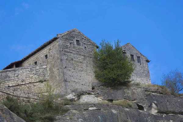 Ruins Ancient Cave City Chufut Kale — Stock Photo, Image