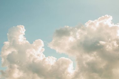 Arkaplan ya da arkaplan gökyüzü Cennet açık doğa Vintage tarzı yatay