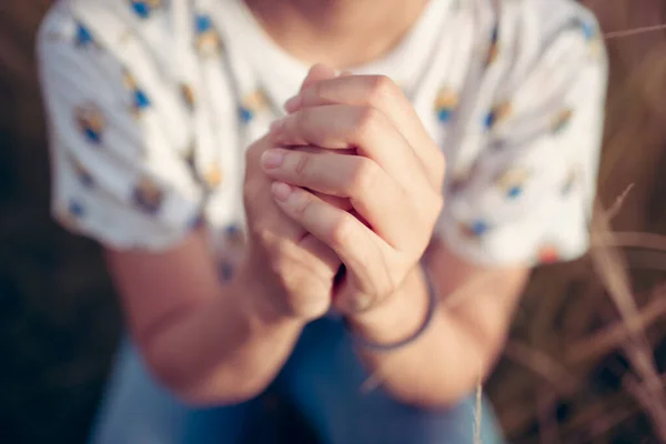 Prayer Blessings God Peaceful Heart — Stock Photo, Image