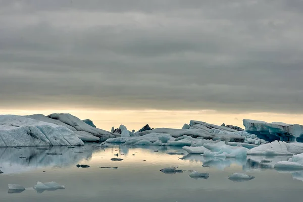 Jkulsrln Est Grand Des Lacs Proglaciaires Pays Lagune Est Située — Photo