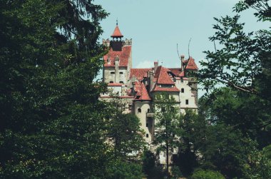 Efsanevi Bran Şatosu, Drakula Residence. Transilvanya, Romanya'nın landmark