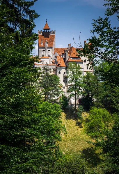 Monasterio Del Bosque Salvado Famoso Castillo Vampiros Drácula — Foto de Stock