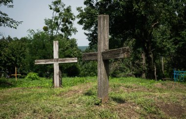 Antik Ortaçağ terk edilmiş Mezarlığı
