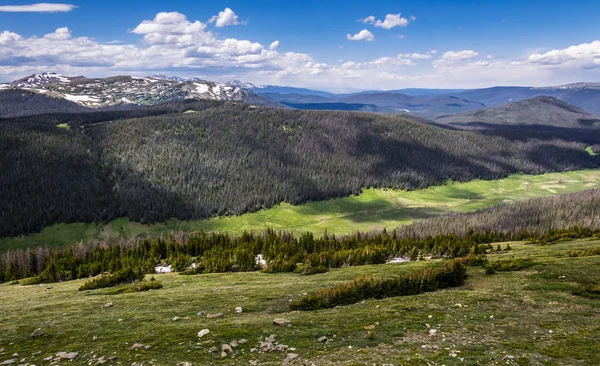 Vacations Colorado Picturesque Valleys Rocky Mountains — Stock Photo, Image