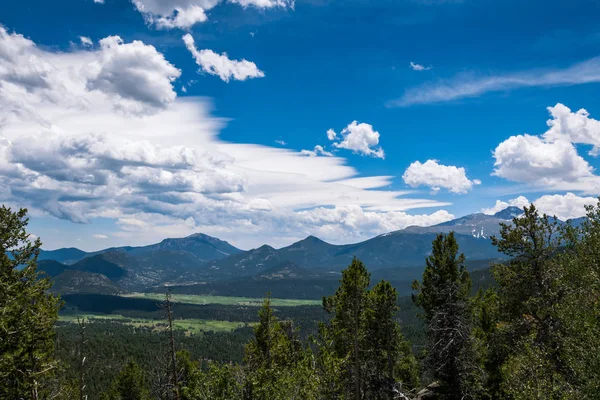 Tatil Colorado Pitoresk Vadiler Rocky Dağları Doruklarına Dağ — Stok fotoğraf