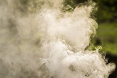 Yanan ateşten duman