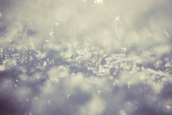 Frozen Water Snow Sparkling Sun — Stock Photo, Image