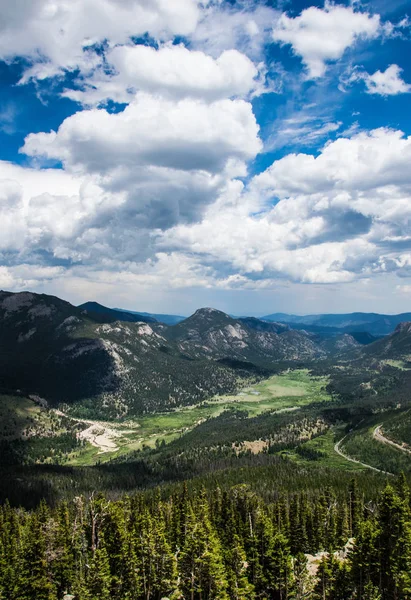 Urlaub Kolorado Malerische Täler Und Berggipfel Der Felsigen Berge — Stockfoto