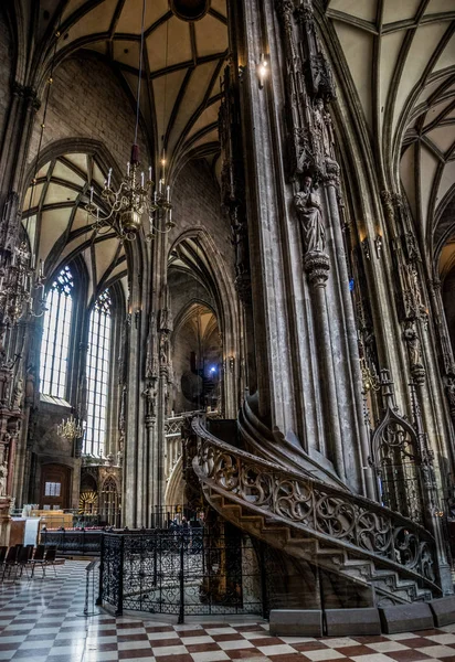 Catedral Gótica Santo Estêvão Viena Áustria — Fotografia de Stock