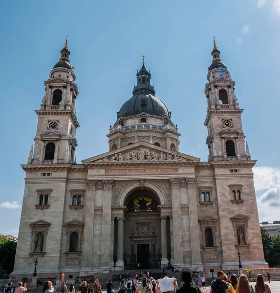 Pająki Kopuła Bazyliki Szczepana Wielki Kościół Katolicki Budapeszcie Węgry — Zdjęcie stockowe