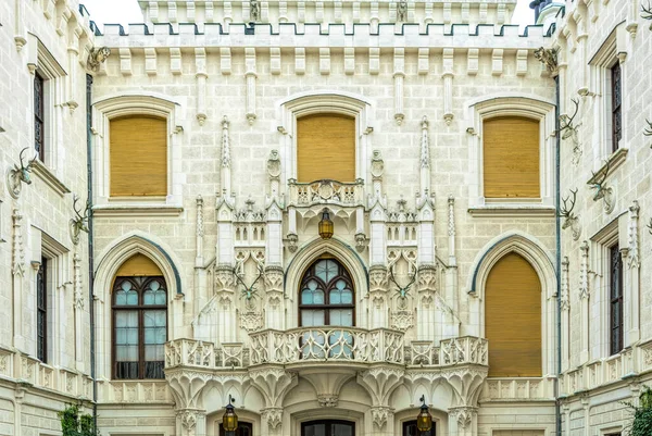 Hluboka Nad Vltavou Czech Republic May 2020 Gothic Ancient Architecture — Stockfoto