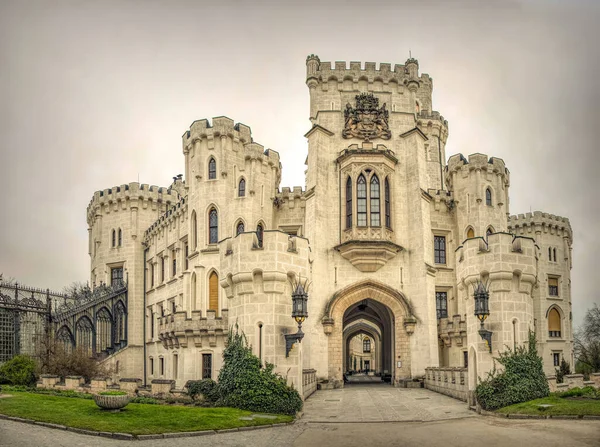 Hluboka Nad Vltavou Czech Republic May 2020 Gothic Ancient Castle — Stock Photo, Image