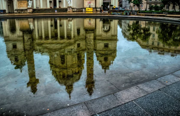 Vienna Austria July 2019 Famous Catholic Cathedral Karlskirche Vienna Austria — Stockfoto