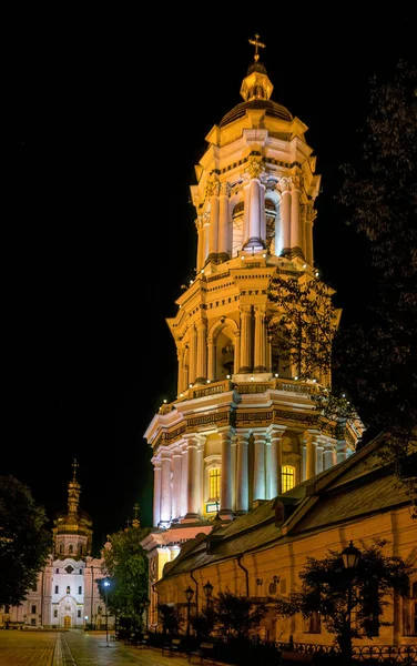 Majestátní Stavby Kostelů Kyjevě Pechersk Lavra — Stock fotografie