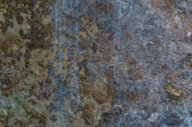 Eski taş işçiliğinin klasik dokusu. Granit Çakıl taşı Duvarı