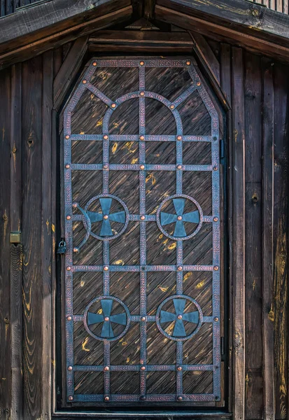 Vintage Belo Fundo Textura Superfície Relevo Uma Placa Bronze Entrada — Fotografia de Stock