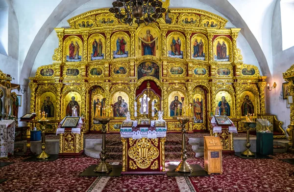 Subotiv Ukrayna Daki Elias Kilisesi Nde Bakire Meryem Kutsal Simgeleri — Stok fotoğraf