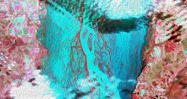 De kleur van de abstracte textuur. De kleuren van de aarde vanuit de ruimte. gemaakt op basis van de beelden van Nasa — Stockfoto