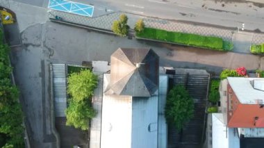 Dronu Kilisesi eski Lehçe City üzerinden görüntülemek