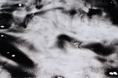 Arkaplan için suluboya ve bulanık siyah desen