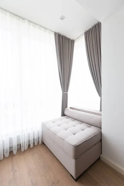 Sofa Modern Room Next Window — Stock Photo, Image