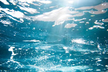 okyanusta derin su kabarcıkları