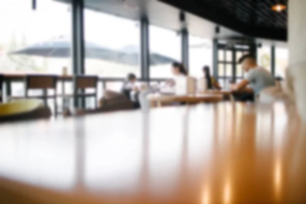 Restaurant-Interieur verschwommener Hintergrund für Design — Stockfoto