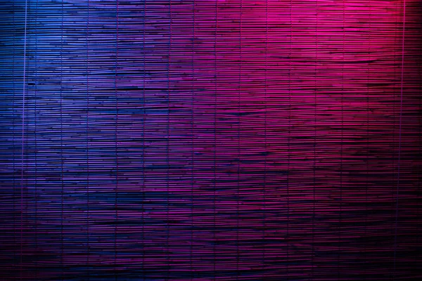 Reeds background iluminated by neon lights