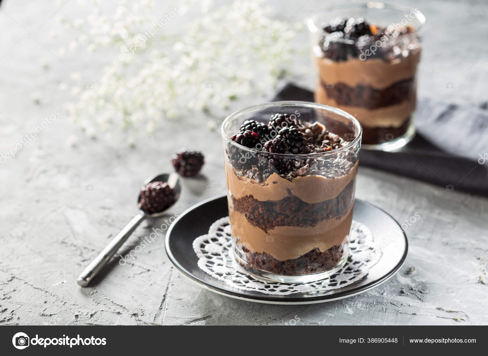 In glass desserts chocolate a Recipe for